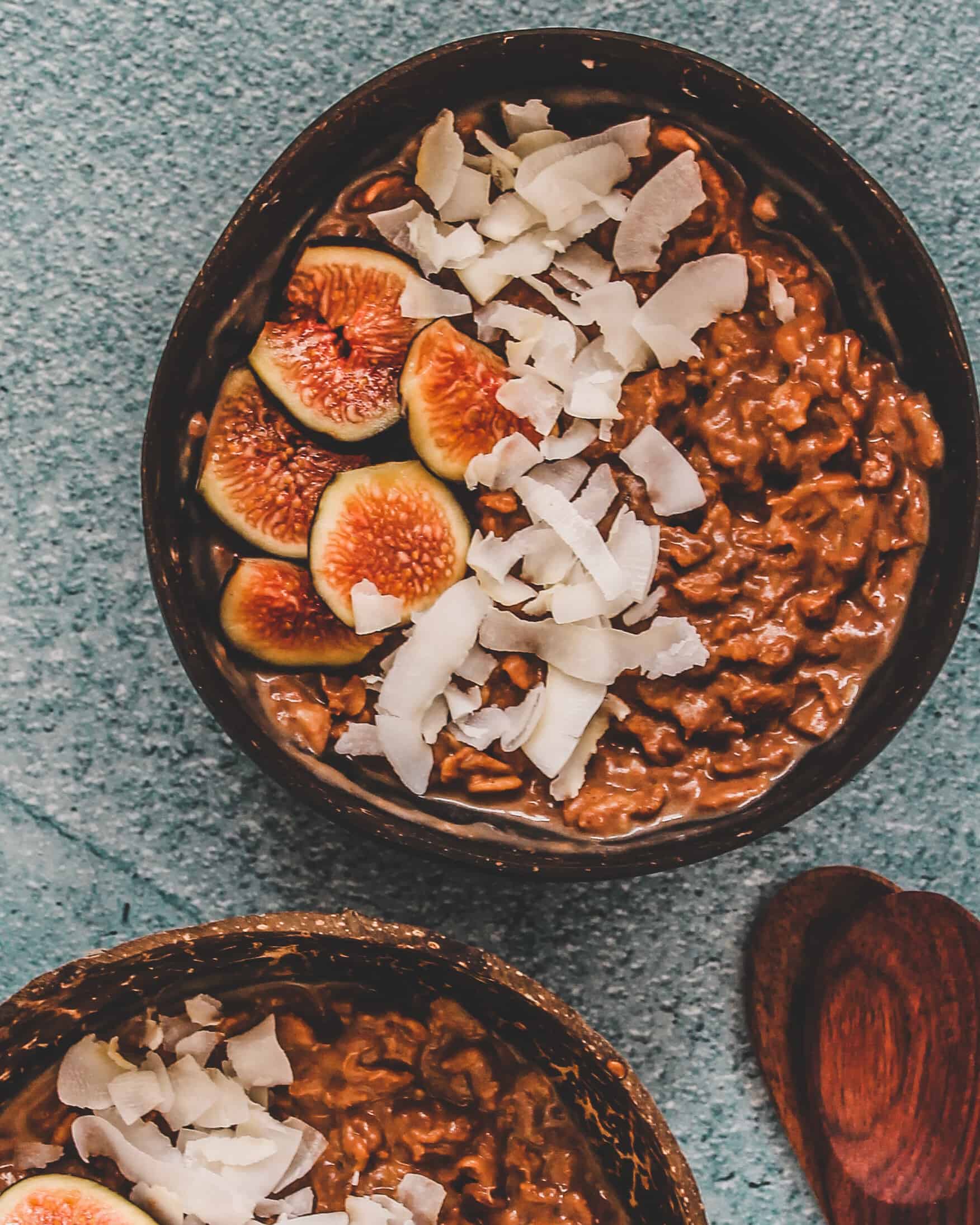 Chocolate Fig Oatmeal