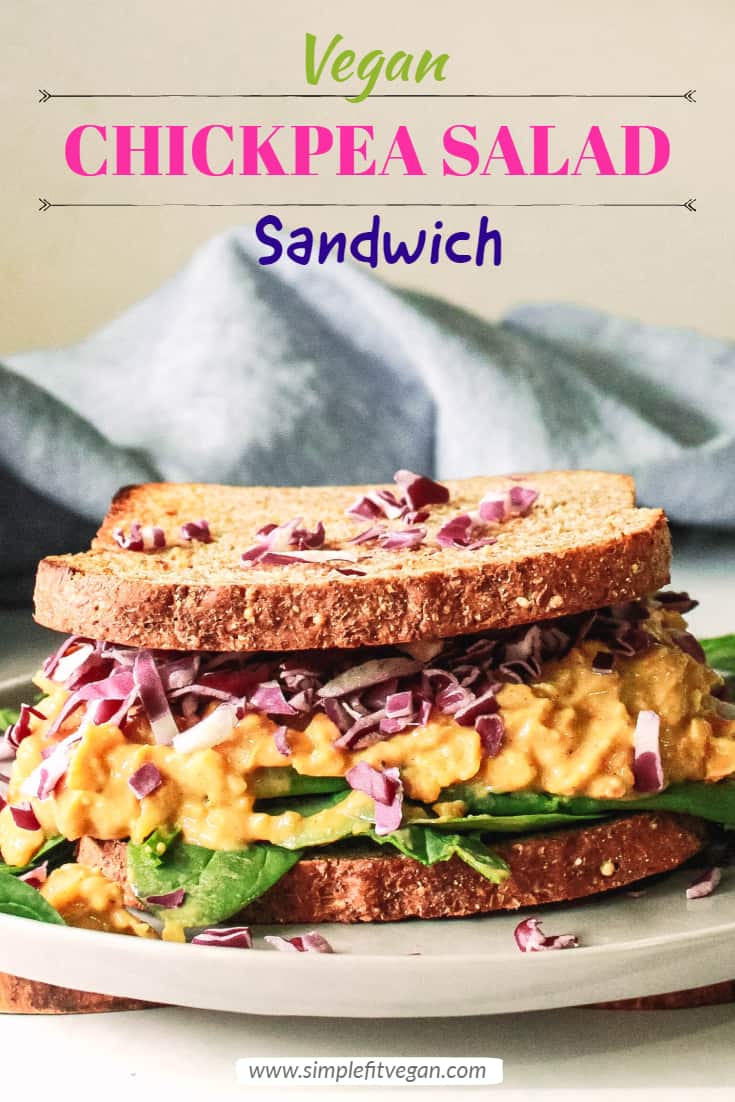 Vegan Chickpea Salad Sandwich