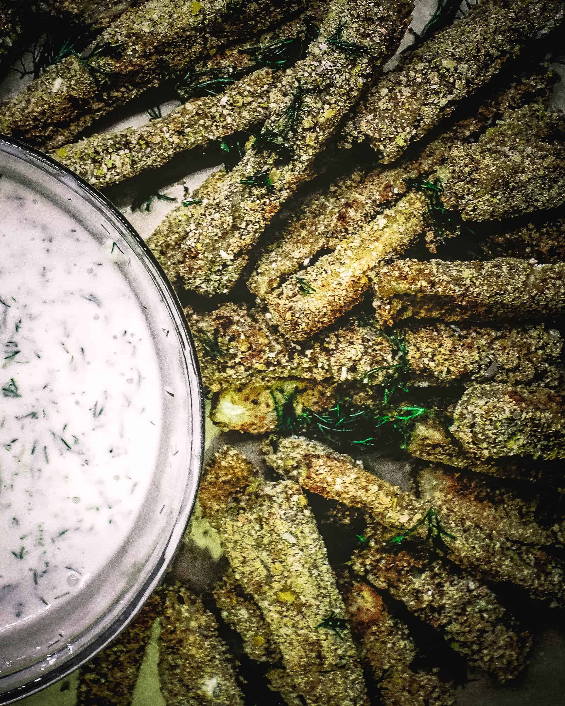 Baked Eggplant Fries (Oil-Free, Gluten-Free)