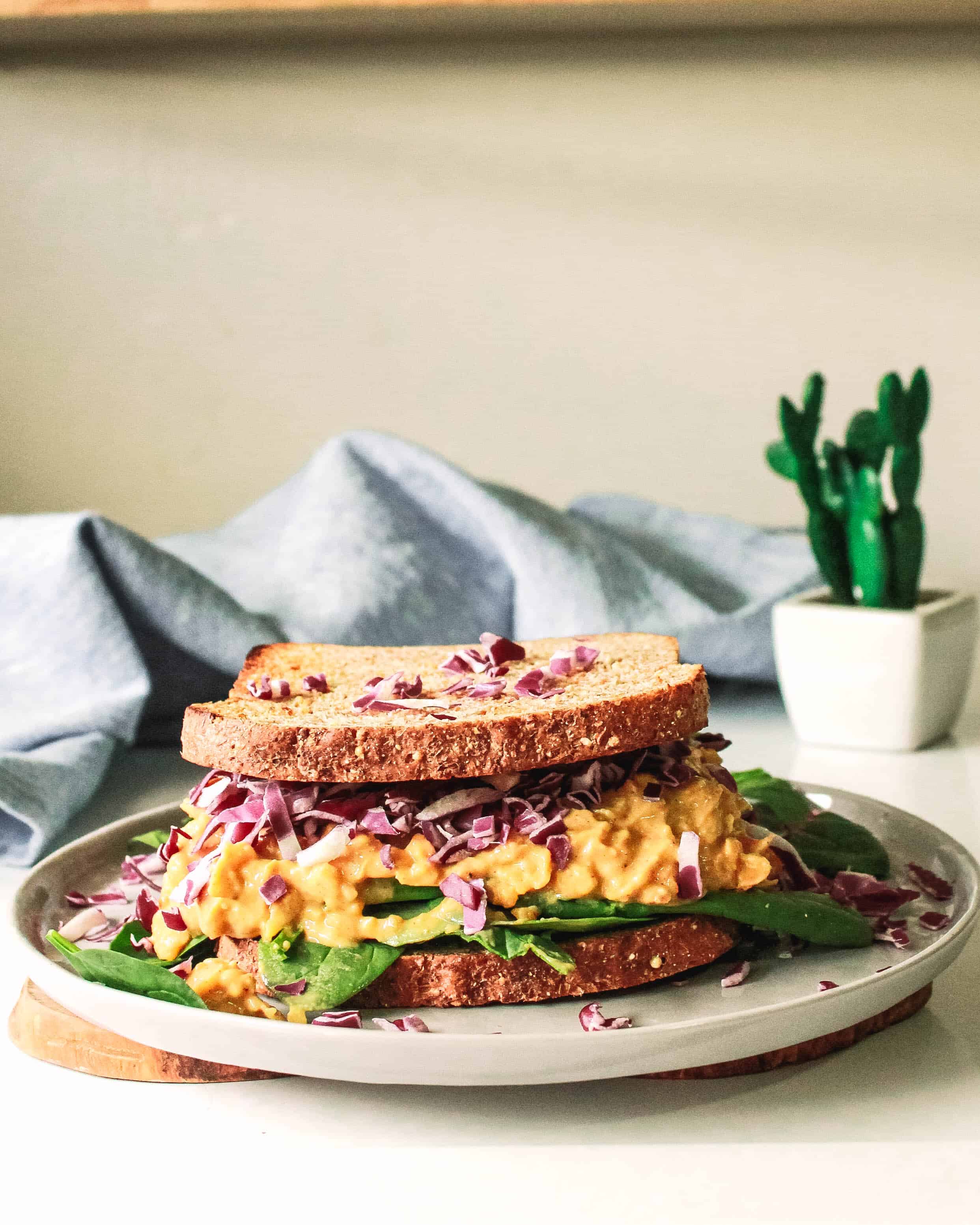 Vegan Chickpea Salad Sandwich