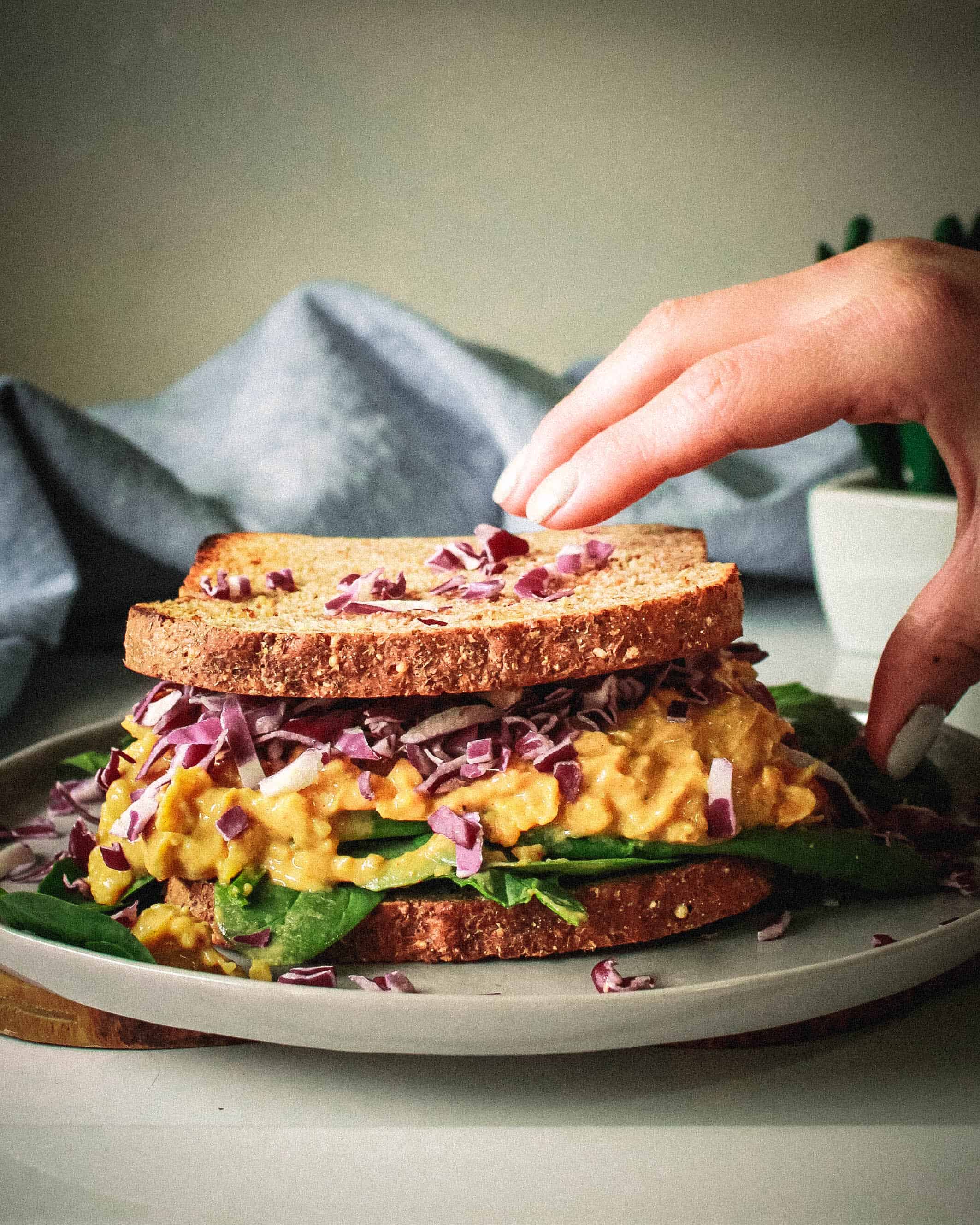 Vegan Chickpea Salad Sandwich