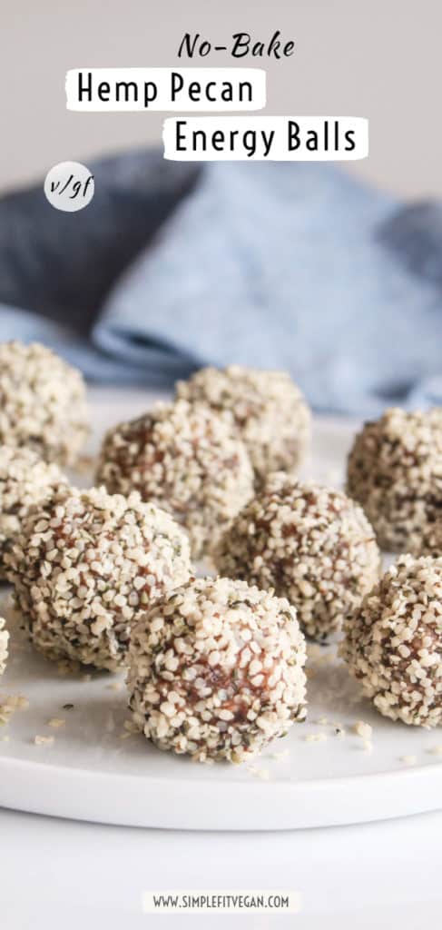 No bake, healthy, minimalist energy balls recipe that are packed with nutrition! #energyballs #snack #healthy