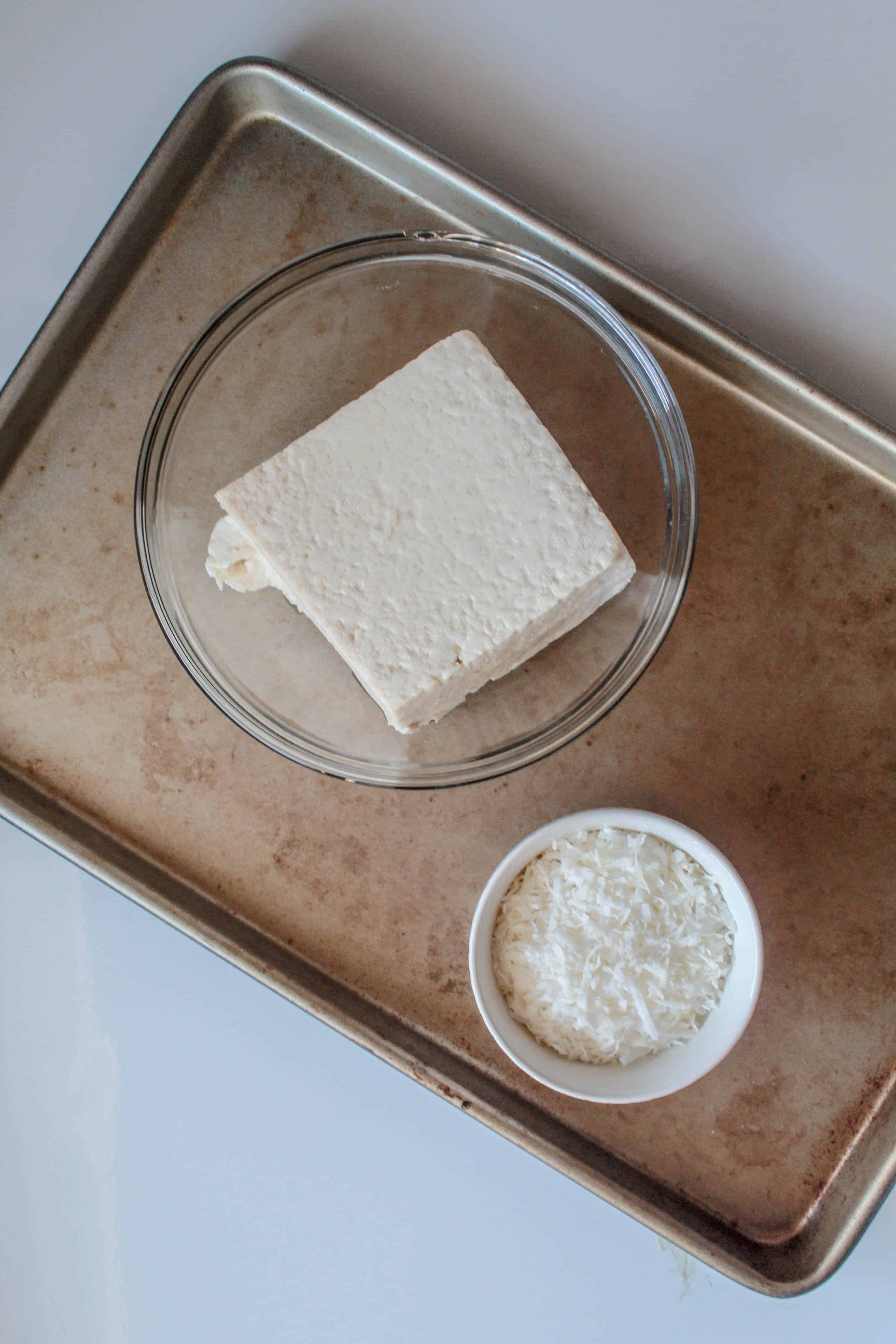 Easy Coconut Crusted Tofu