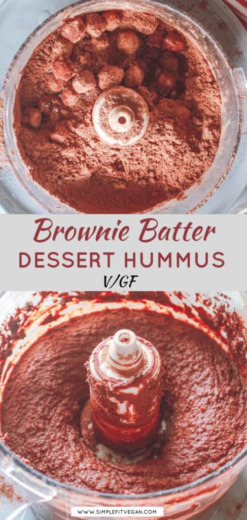 Brownie Batter Dessert Hummus