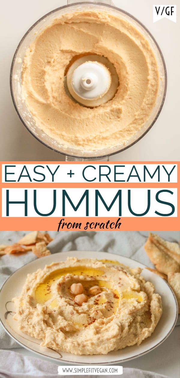 Easy & Creamy Homemade Hummus 