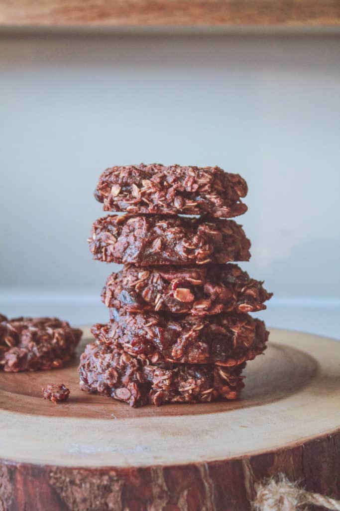 Chocolate Pecan & Cranberry Breakfast Cookies