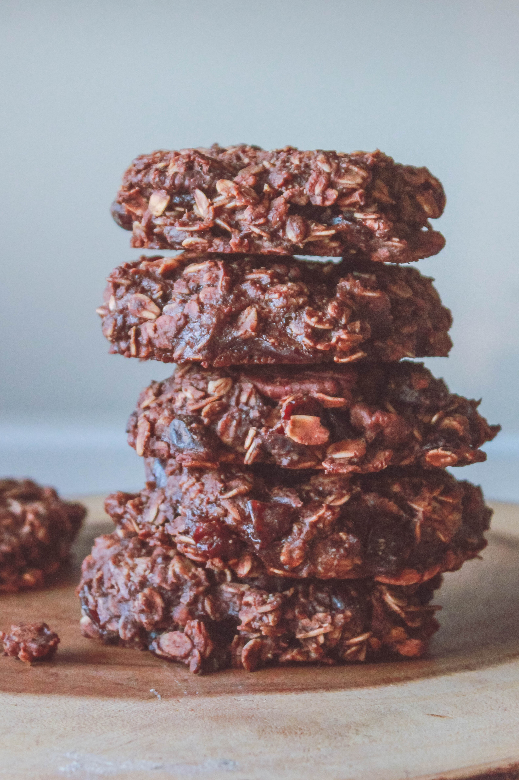 Chocolate Pecan & Cranberry Breakfast Cookies