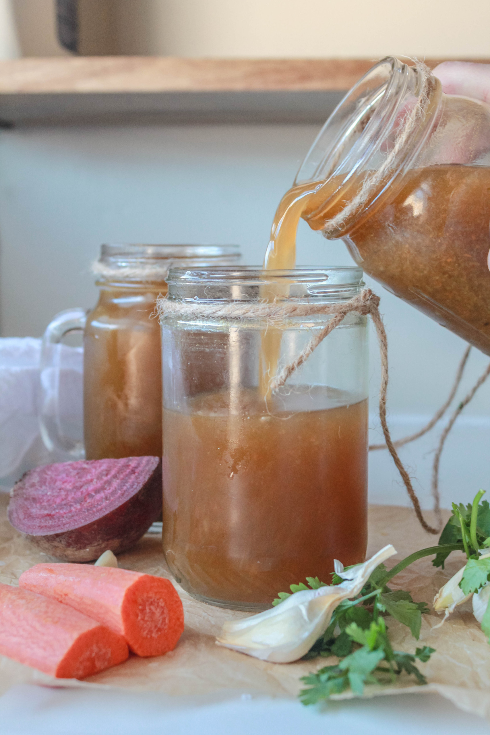Easy Vegetable Stock From Scraps