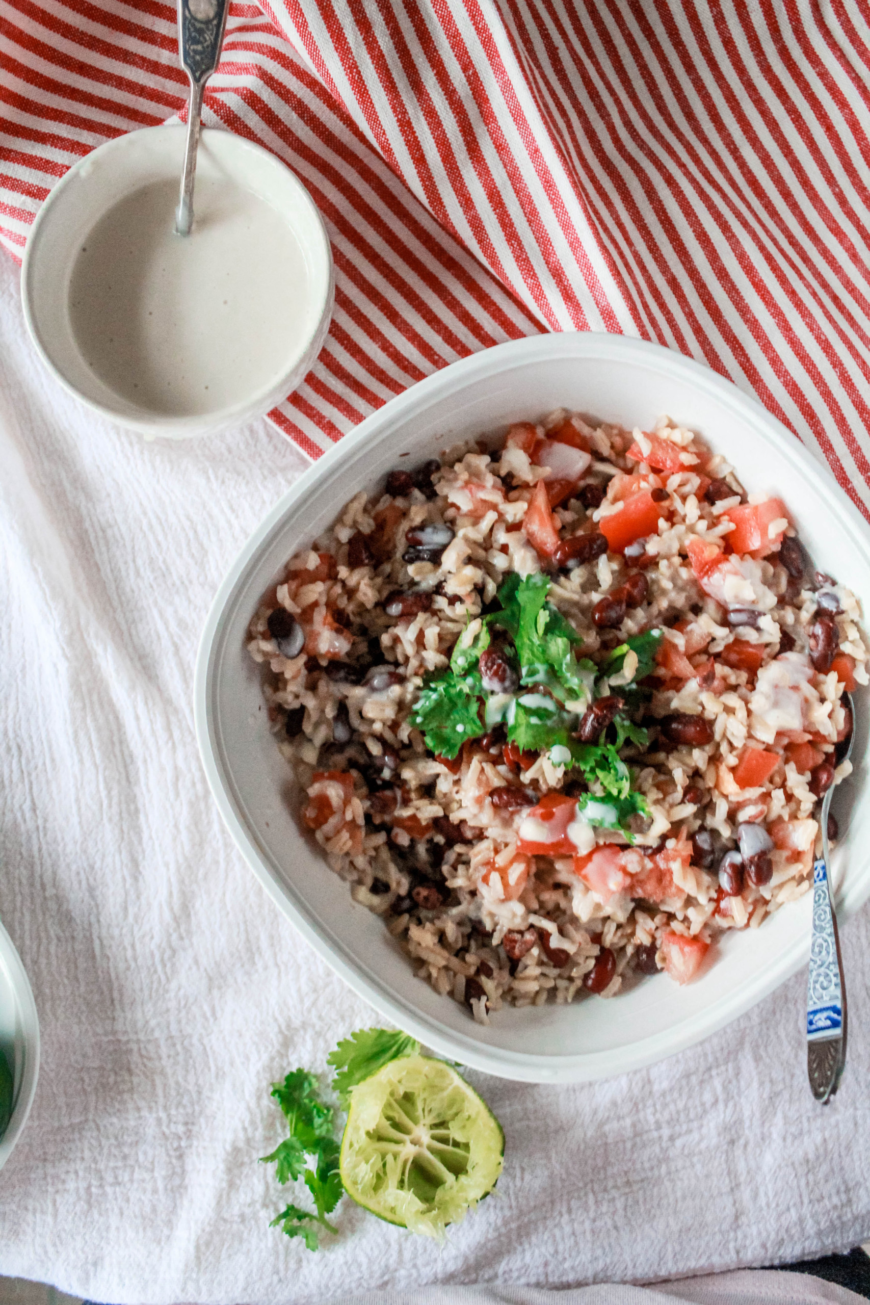 This bowl makes a delicious, filling, and easy vegan dinner. It makes great leftovers to pack for lunch as well. Dress it up with various dressings to mix things up! #vegandinner #veganrecipe #plantbased