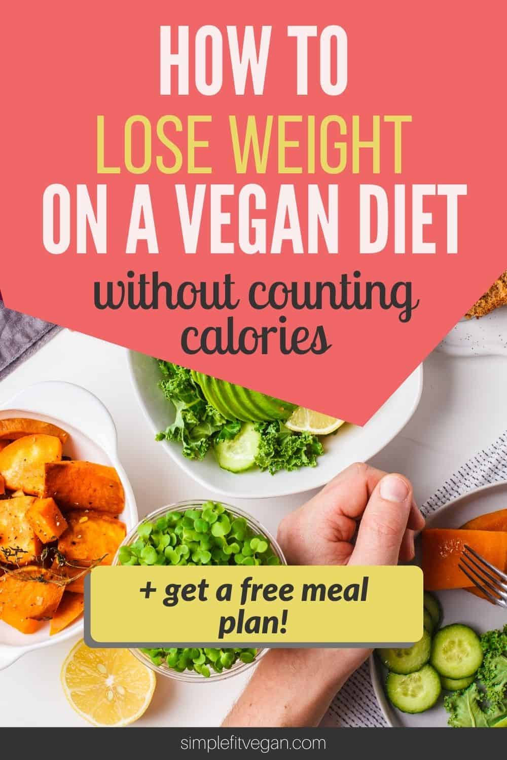 How To Lose Weight On A Vegan Diet Without Counting Calories -  SimpleFitVegan